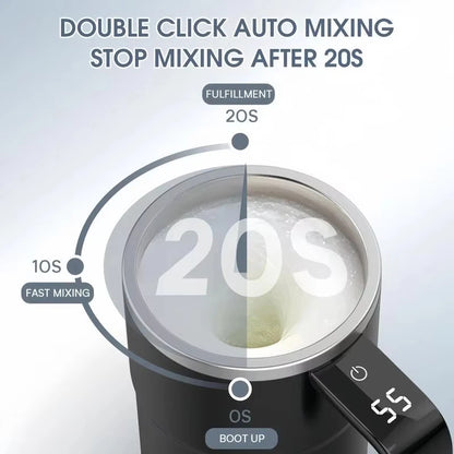 Mini Electric Coffee Self Mixing Mug