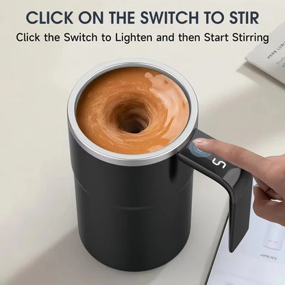Mini Electric Coffee Self Mixing Mug