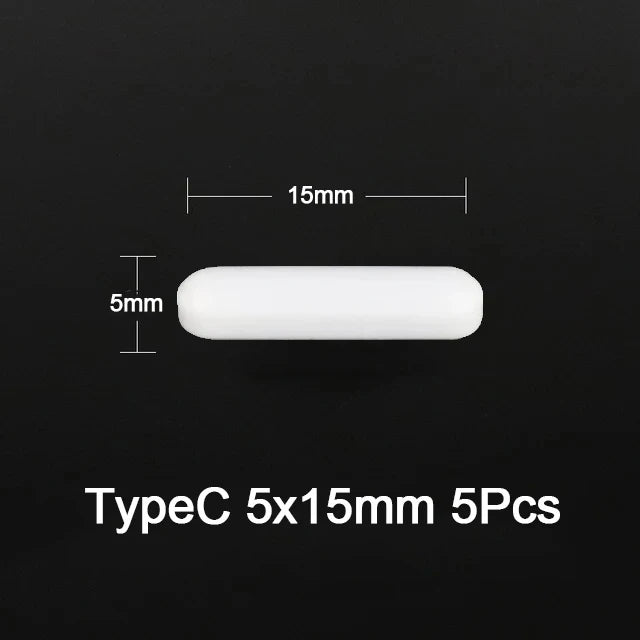 Magnetic Stirring Bars Set – 5 Pcs