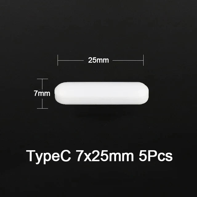 Magnetic Stirring Bars Set – 5 Pcs